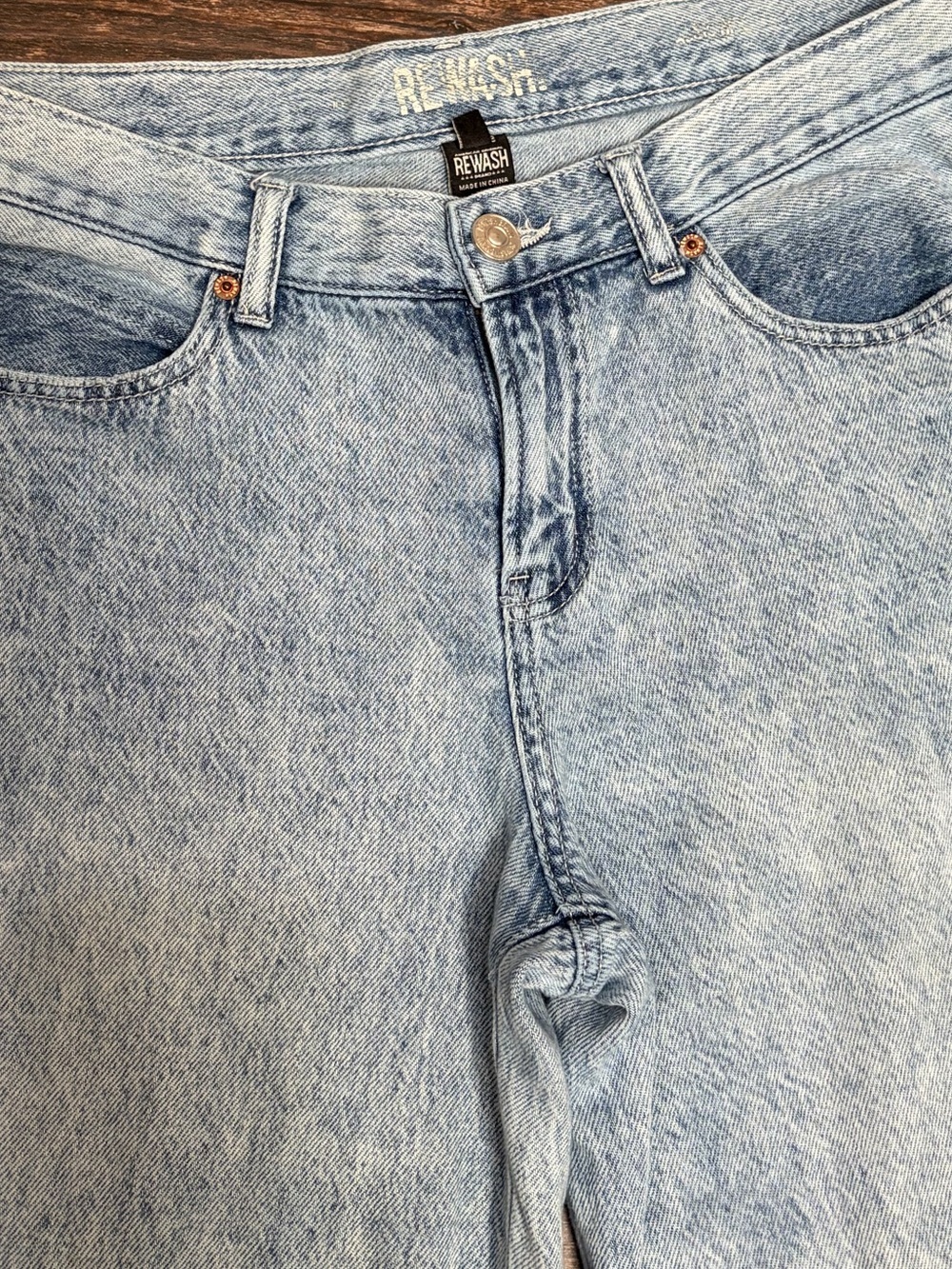 Rewash Wide Leg Jeans - Picture 4 of 4
